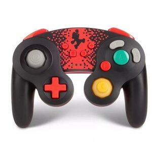 PowerA GameCube Style Wireless Controller for Nintendo Switch – Mario Edition